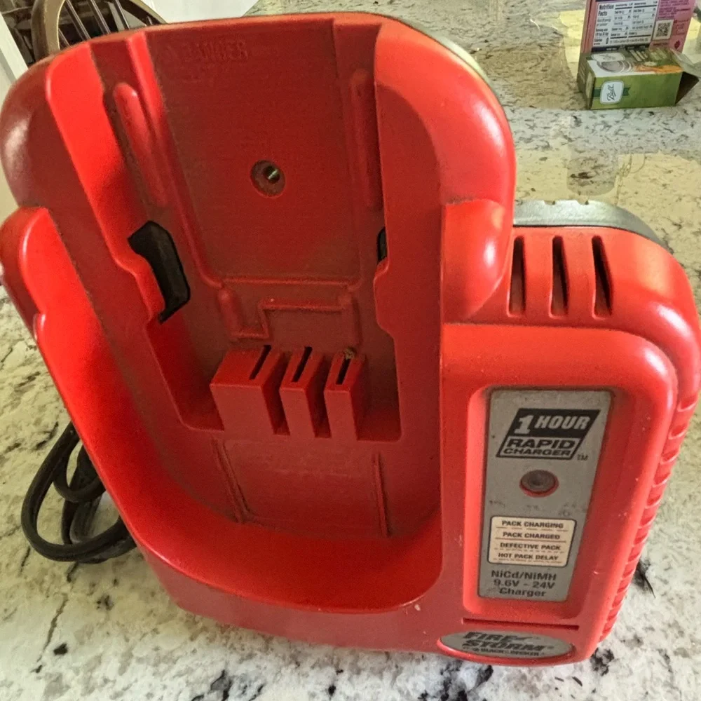 Fire storm by Black & Decker one hour rapid charger, without the battery. - Picture 3 of 3